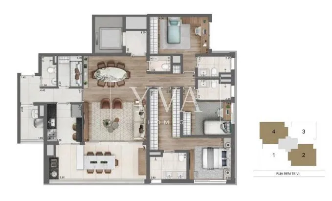 Apartamento com 3 suítes à venda em Indianópolis, São Paulo, por R$ 2.850.000 Imagem 28