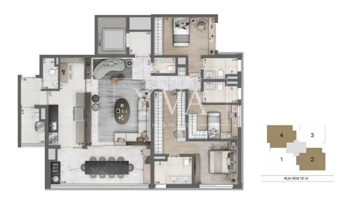 Apartamento com 3 suítes à venda em Indianópolis, São Paulo, por R$ 2.850.000 Imagem 29