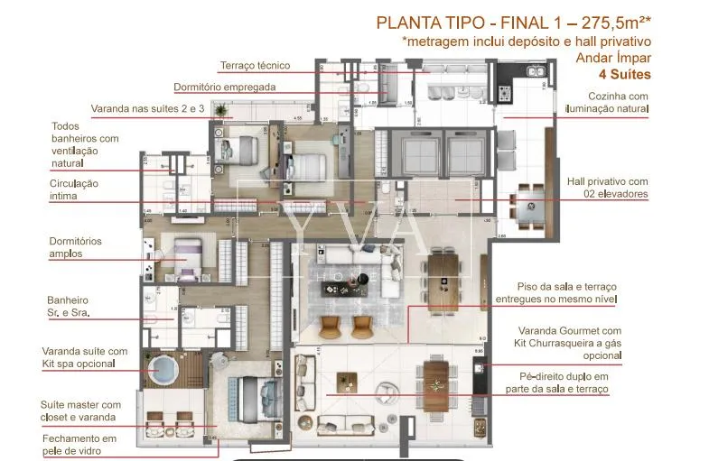 Apartamento com 4 suítes à venda em Vila Olímpia, São Paulo, por R$ 12.500.000 Imagem 39