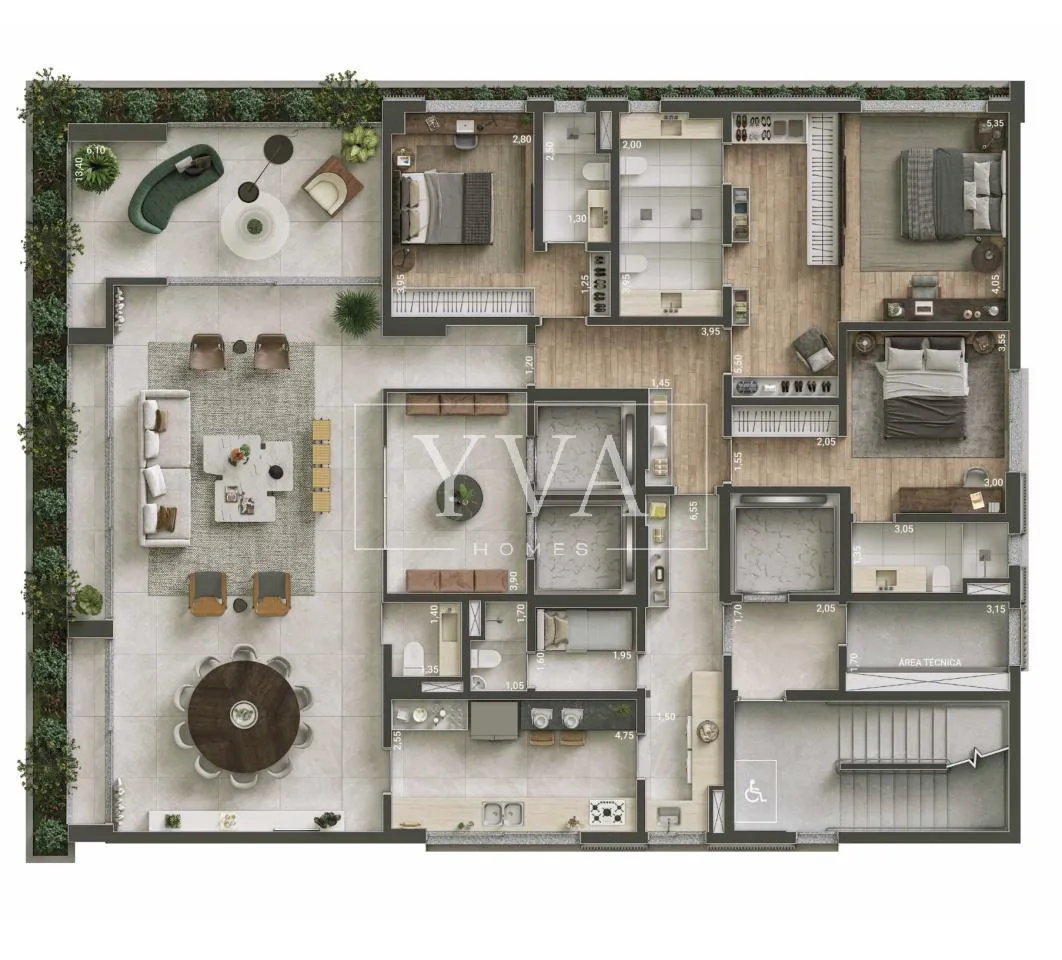 Apartamento com 3 suítes à venda em Itaim Bibi, São Paulo, por R$ 9.900.000 Imagem 20