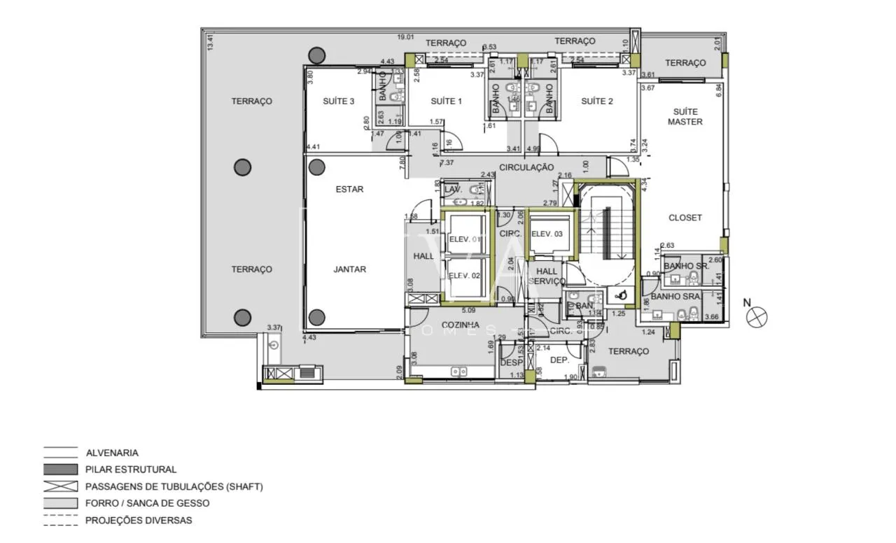 Apartamento com 3 suítes à venda em Vila Olímpia, São Paulo, por R$ 14.500.000 Imagem 31
