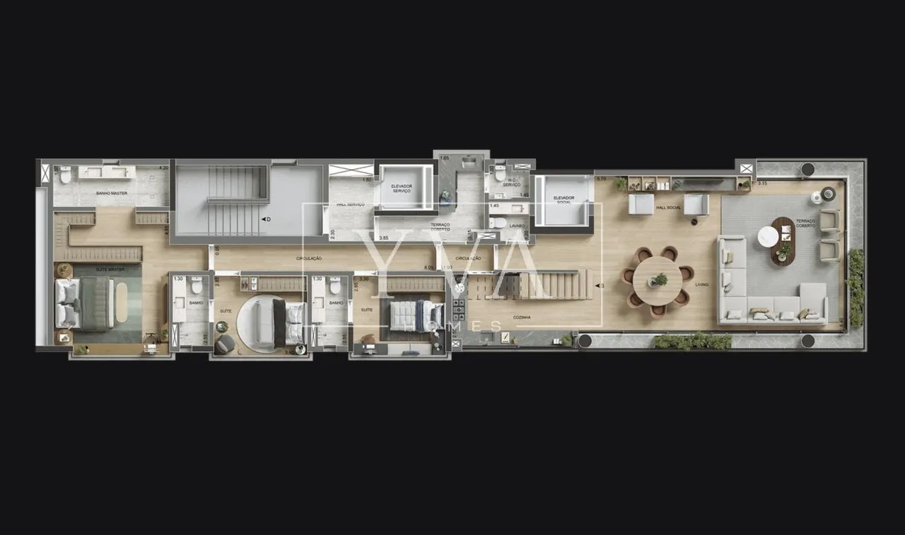 Apartamento com 3 suítes à venda em Itaim Bibi, São Paulo, por R$ 4.810.000 Imagem 24