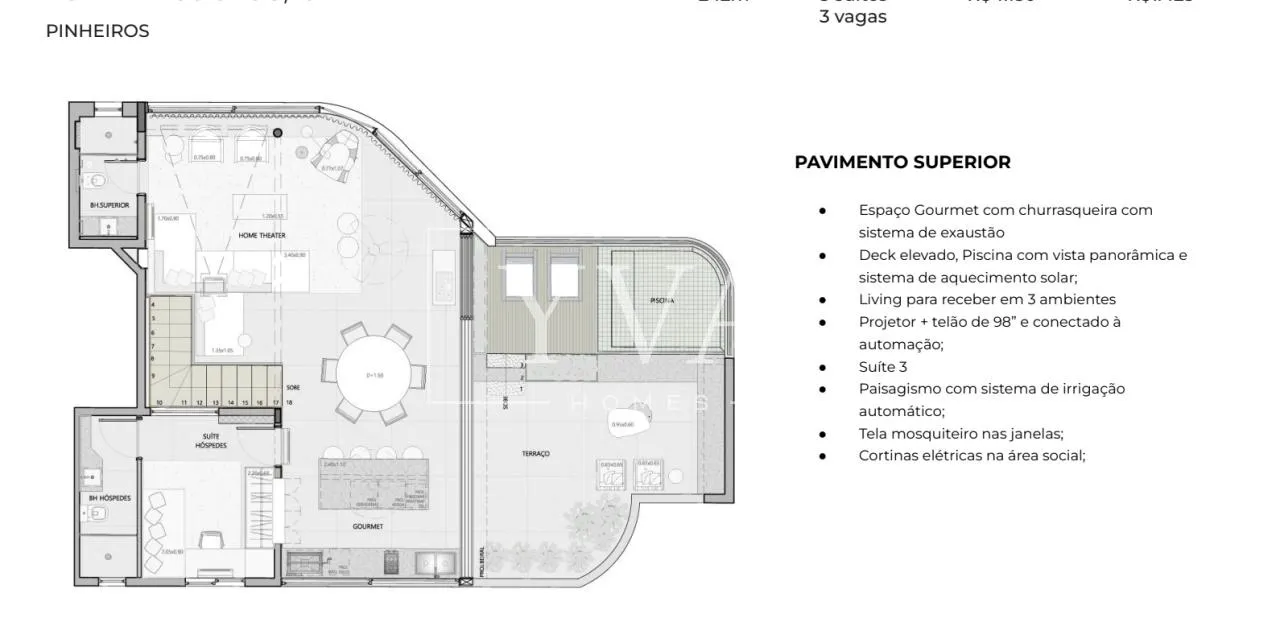 Cobertura com 3 suítes à venda em Pinheiros, São Paulo, por R$ 5.960.000 Imagem 36