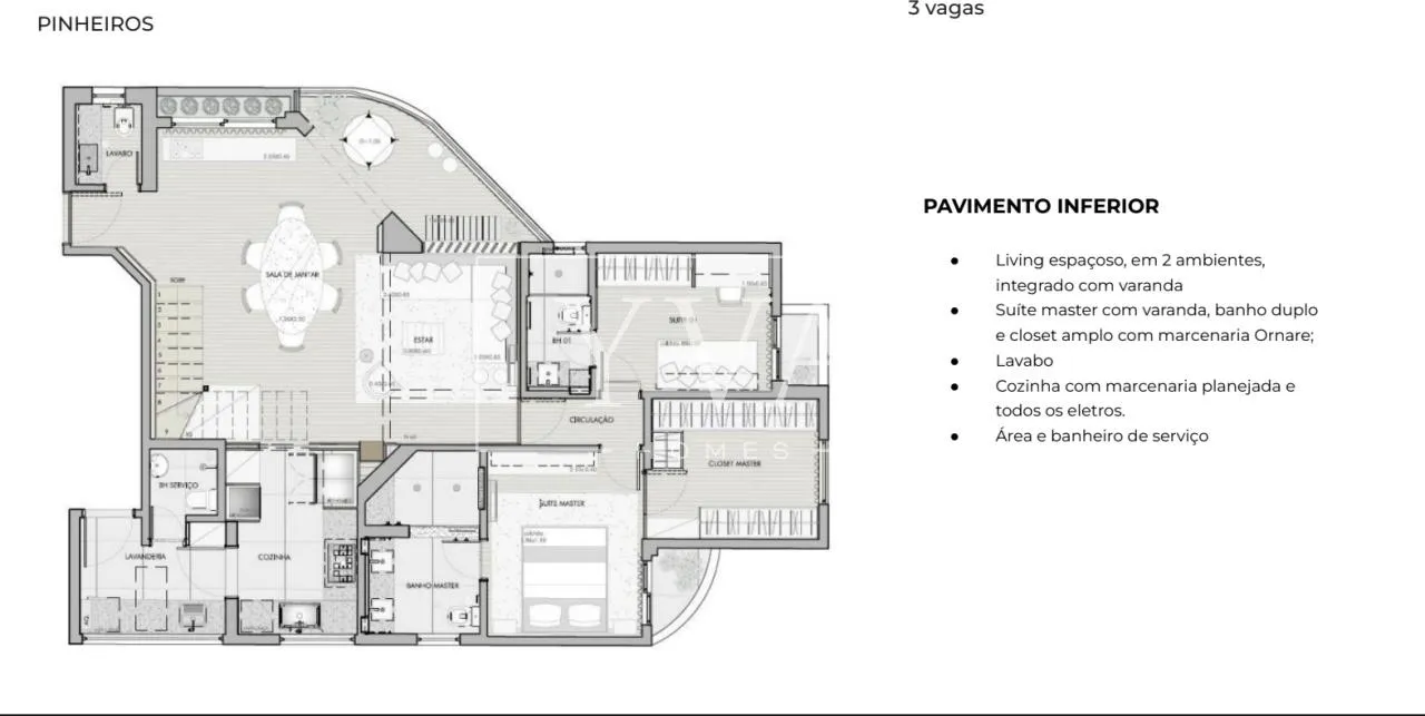 Cobertura com 3 suítes à venda em Pinheiros, São Paulo, por R$ 5.960.000 Imagem 37