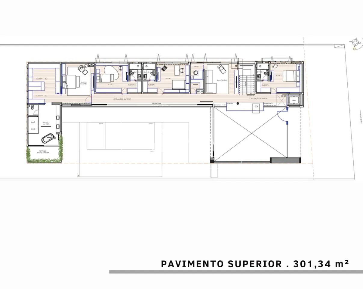 Casa de condomínio com 5 suítes à venda em Tamboré, Santana de Parnaíba, por R$ 45.000.000 Imagem 46