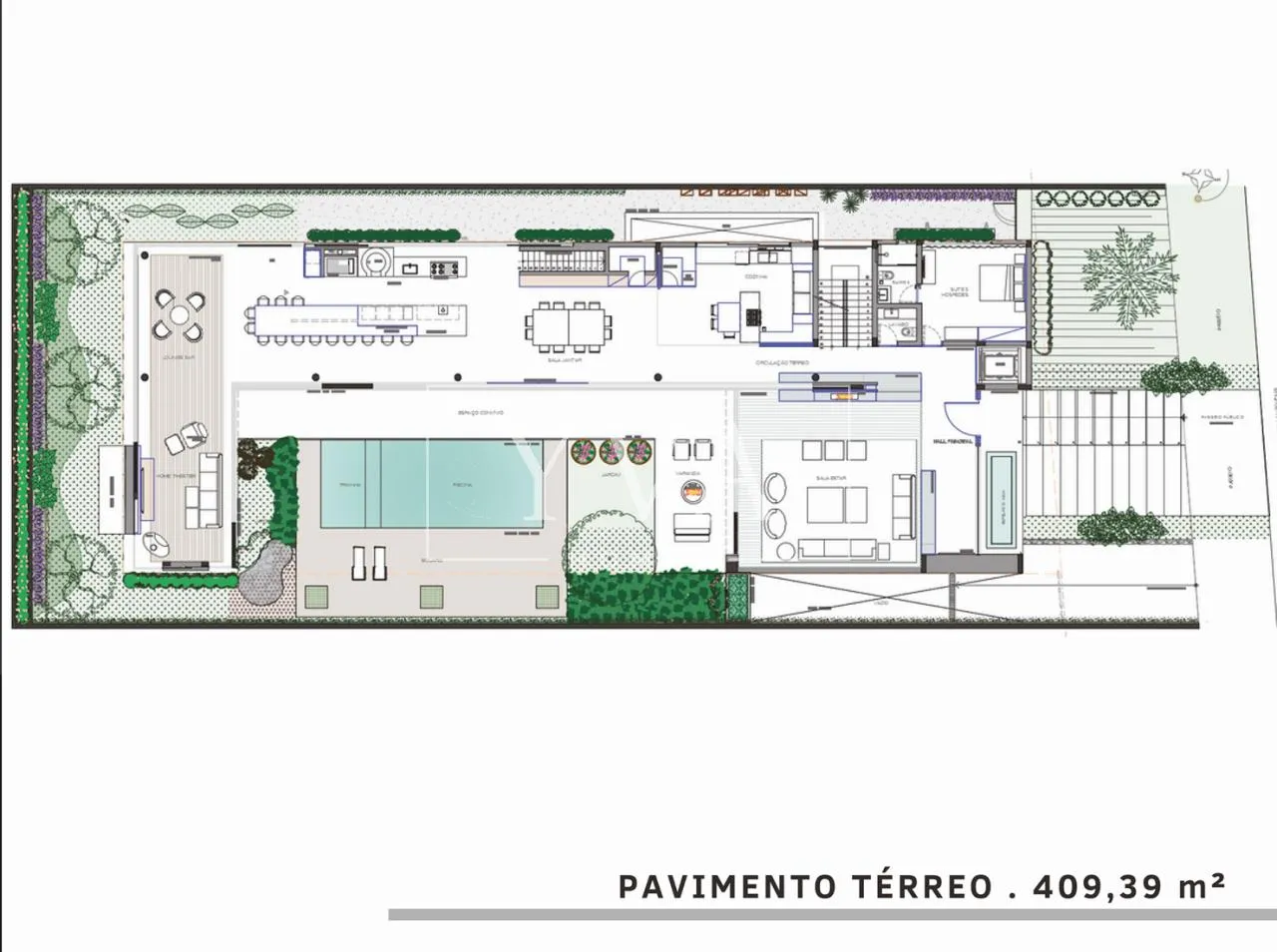 Casa de condomínio com 5 suítes à venda em Tamboré, Santana de Parnaíba, por R$ 45.000.000 Imagem 47