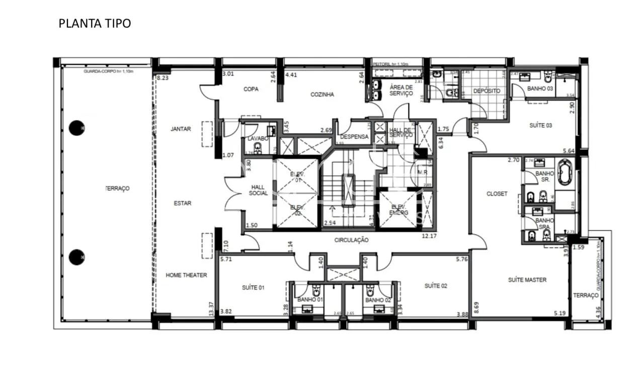 Apartamento com 4 suítes à venda em Vila Nova Conceição, São Paulo, por R$ 12.000.000 Imagem 7