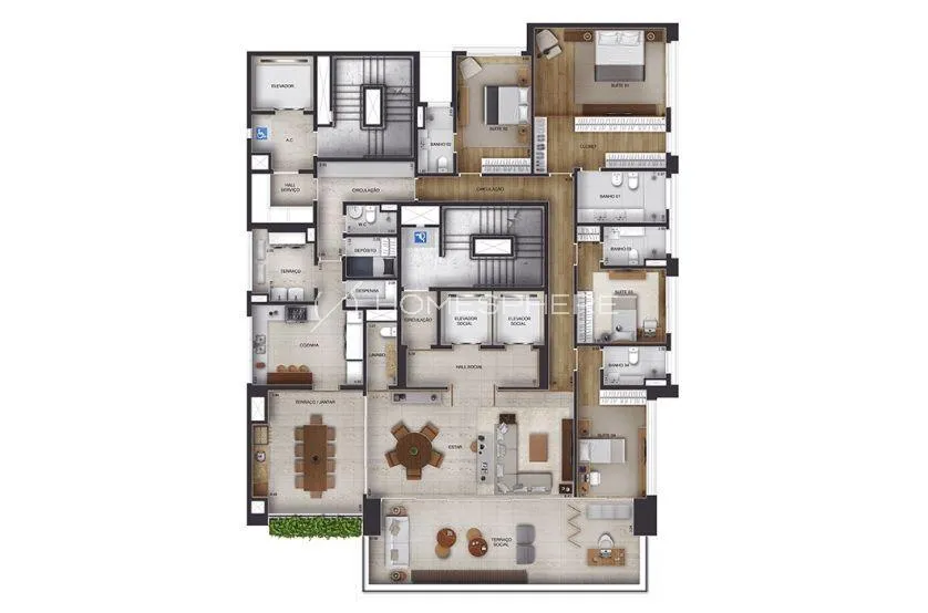 Apartamento com 4 suítes à venda em Itaim Bibi, São Paulo, por R$ 10.850.000 Imagem 33