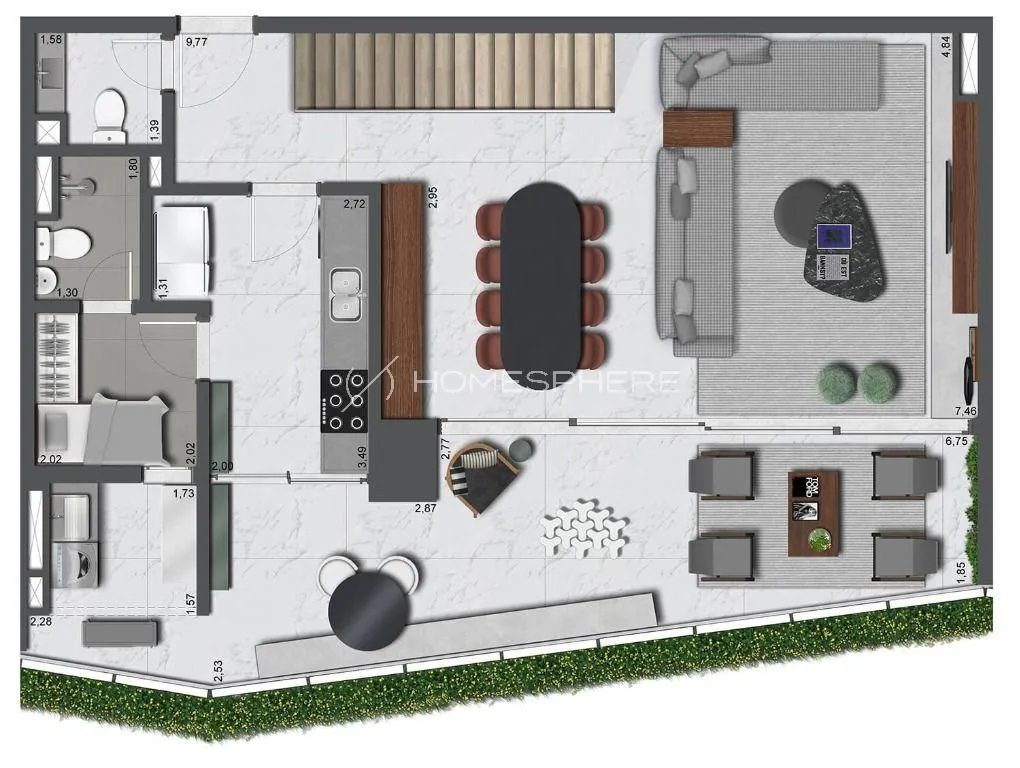 Apartamento com 3 suítes à venda em Jardins, São Paulo, por R$ 7.083.000 Imagem 11