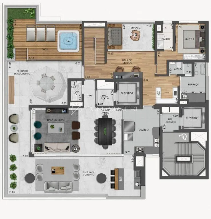 Cobertura com 4 suítes à venda em Vila Nova Conceição, São Paulo, por R$ 16.500.000 Imagem 27