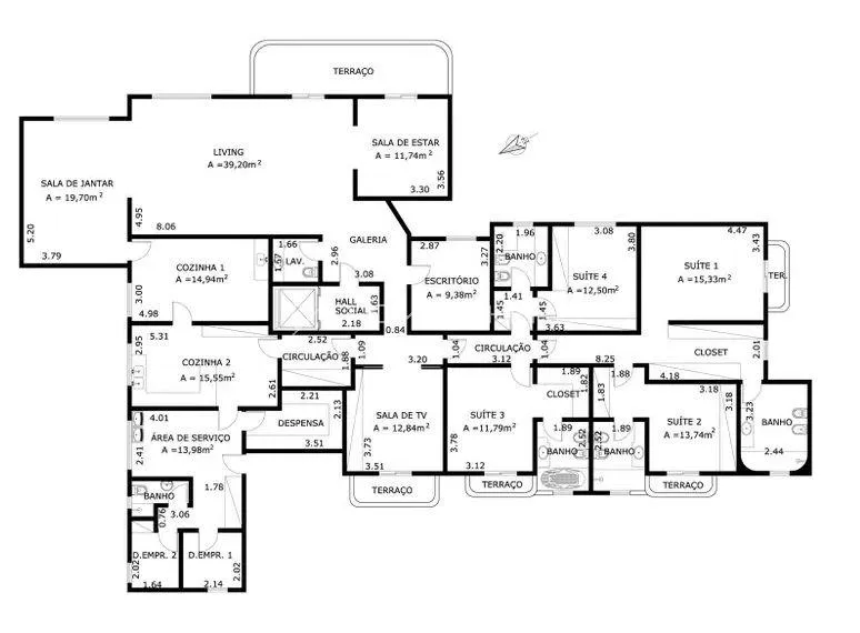 Apartamento com 3 suítes à venda em Vila Nova Conceição, São Paulo, por R$ 12.500.000 Imagem 34