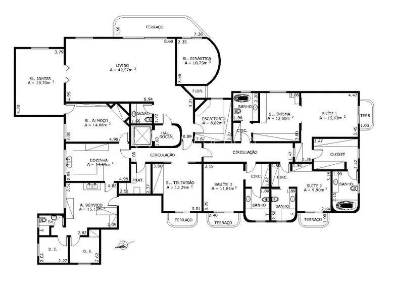 Apartamento com 3 suítes à venda em Vila Nova Conceição, São Paulo, por R$ 12.500.000 Imagem 52