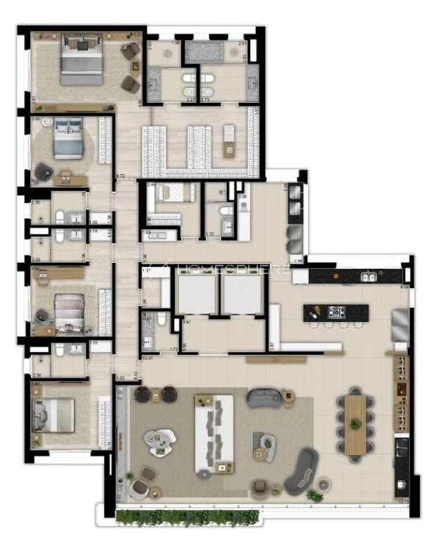 Apartamento com 4 suítes à venda em Alto de Pinheiros, São Paulo, por R$ 16.780.000 Imagem 15