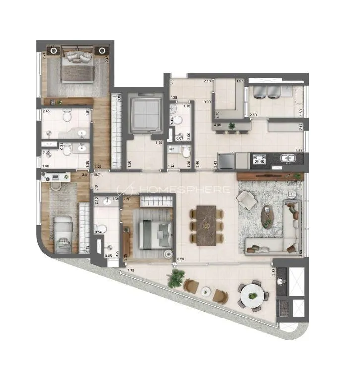 Apartamento com 3 suítes à venda em Vila Olímpia, São Paulo, por R$ 3.790.000 Imagem 50