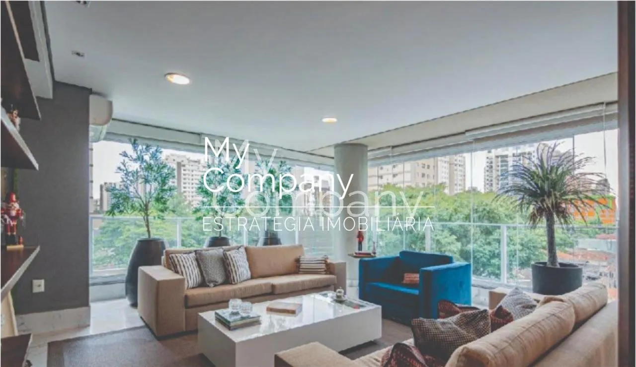 Apartamento com 3 suítes à venda em Moema, São Paulo, por R$ 7.124.500