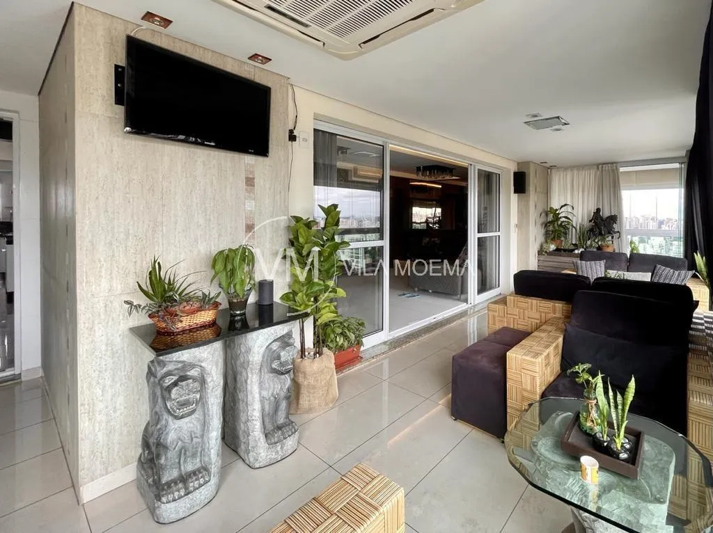 Apartamento com 3 suítes à venda em Moema, São Paulo, por R$ 5.110.000
