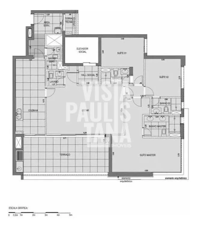 Apartamento com 3 suítes à venda em Moema, São Paulo, por R$ 3.340.000 Imagem 23