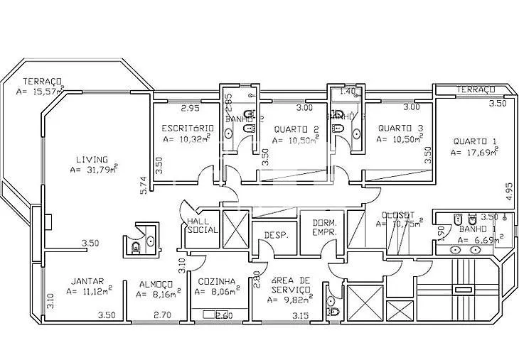 Apartamento com 3 suítes à venda em Itaim Bibi, São Paulo, por R$ 6.400.000 Imagem 2