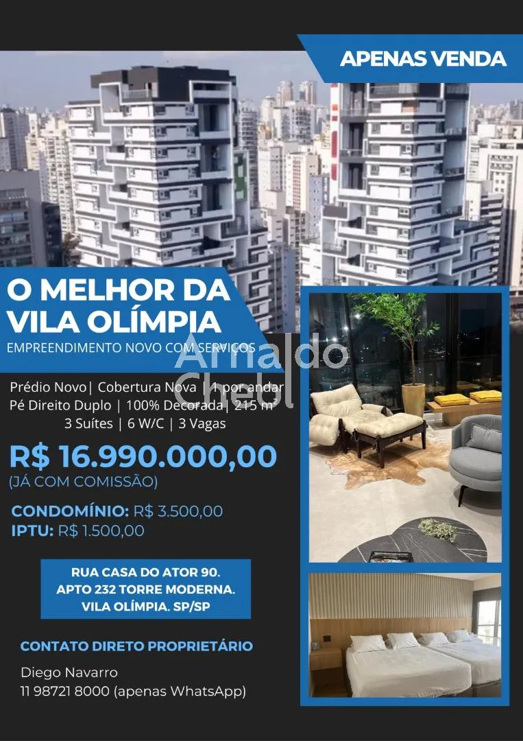 Cobertura com 3 suítes à venda em Vila Olímpia, São Paulo, por R$ 28.990.000 Imagem 45