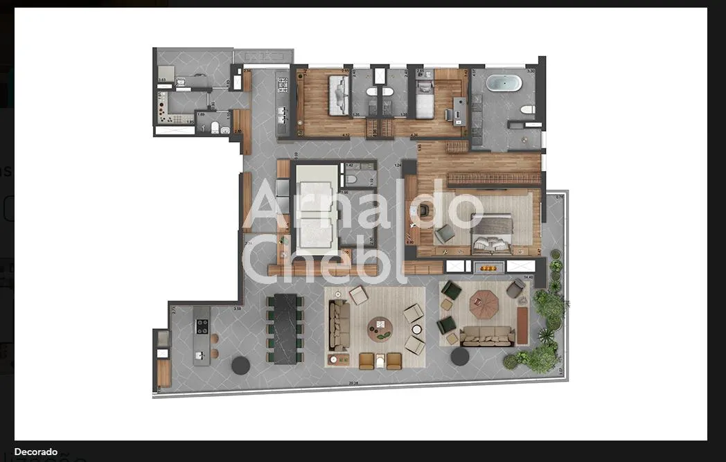 Apartamento com 3 suítes à venda em Itaim Bibi, São Paulo, por R$ 16.111.890 Imagem 3