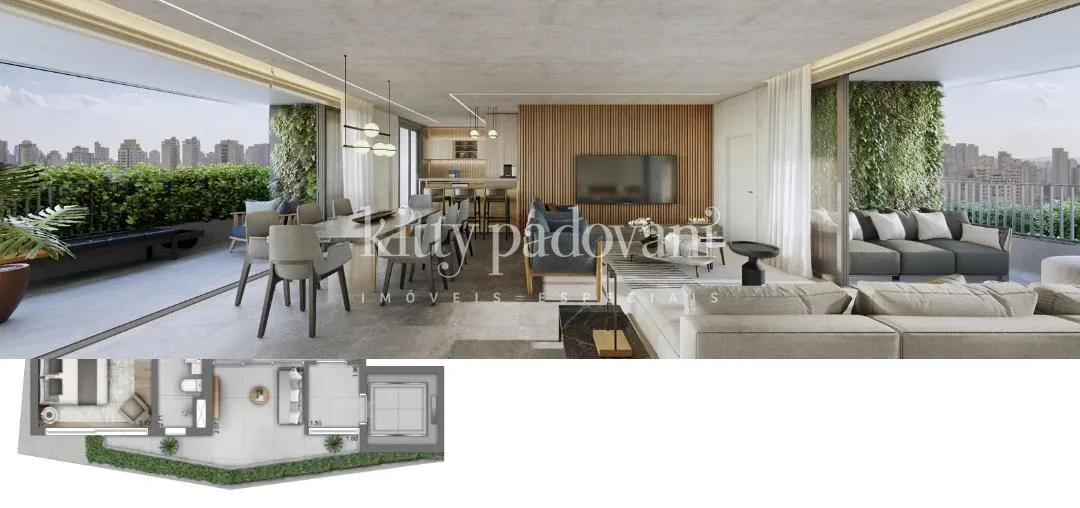 Apartamento com 3 suítes à venda em Vila Olímpia, São Paulo, por R$ 3.650.000