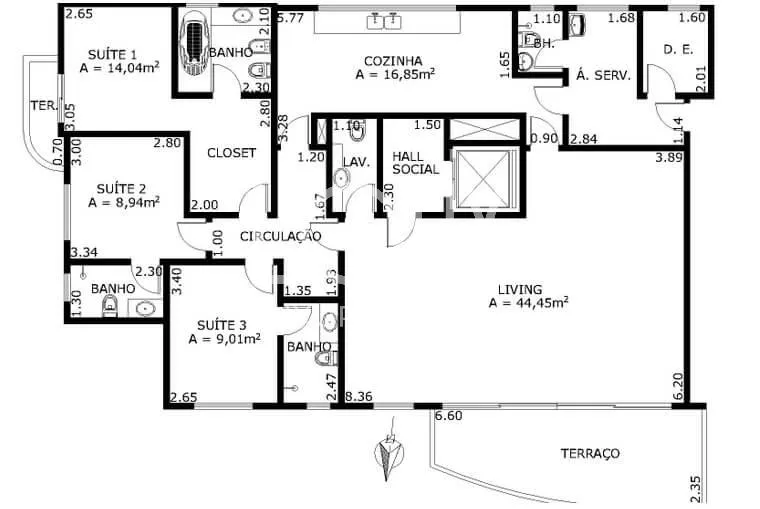 Apartamento com 3 suítes à venda em Vila Nova Conceição, São Paulo, por R$ 3.800.000 Imagem 41