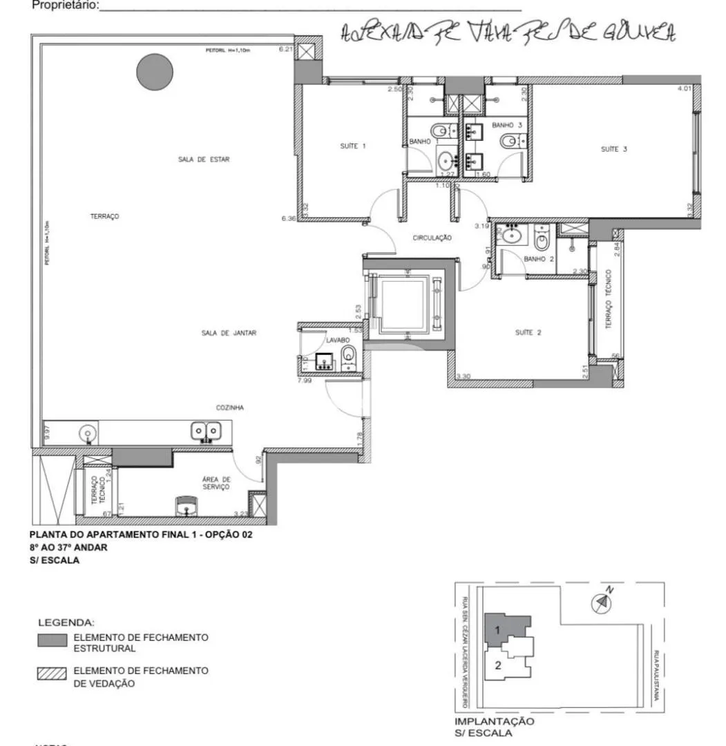 Apartamento com 3 suítes à venda em Vila Madalena, São Paulo, por R$ 4.050.000 Imagem 11