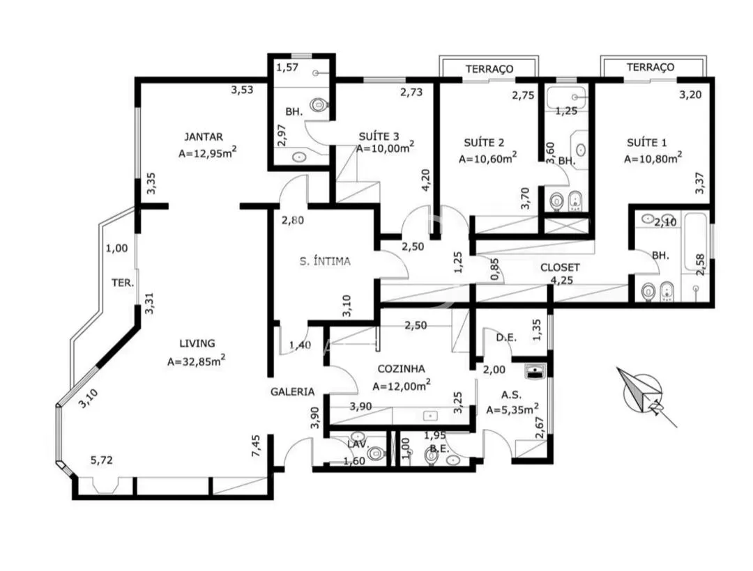 Apartamento com 3 suítes à venda em Jardim Paulista, São Paulo, por R$ 3.100.000 Imagem 6
