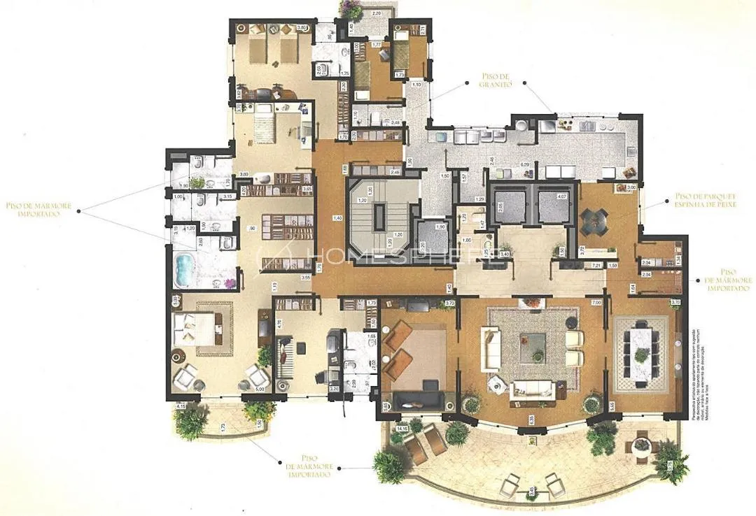 Apartamento com 4 suítes à venda em Itaim Bibi, São Paulo, por R$ 21.500.000 Imagem 21