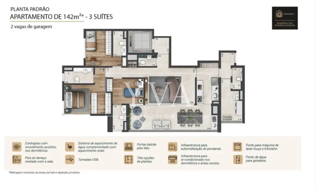 Apartamento com 3 suítes à venda em Real Parque, São Paulo, por R$ 3.990.000 Imagem 6
