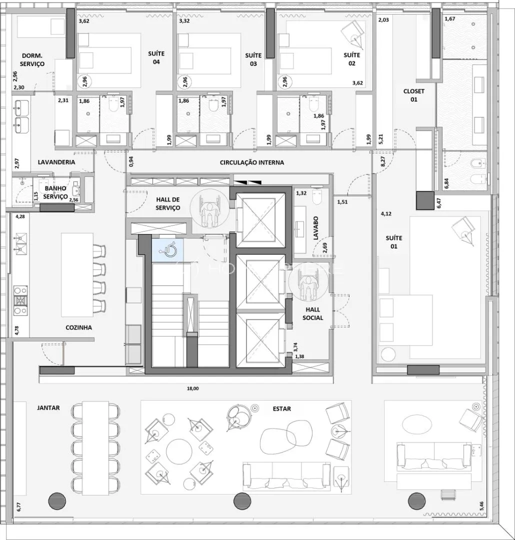 Apartamento com 4 suítes à venda em Jardim Paulistano, São Paulo, por R$ 15.300.000 Imagem 33