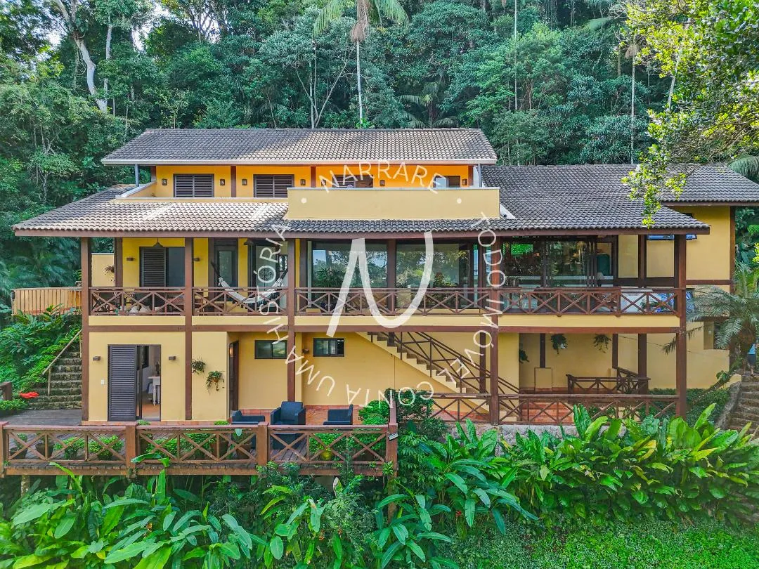 Casa de condomínio com 5 suítes à venda em Iporanga, Guarujá, por R$ 5.900.000