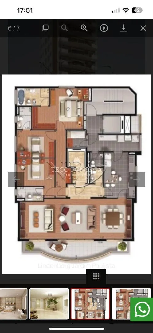 Apartamento com 3 suítes à venda em Jardim América, São Paulo, por R$ 6.800.000 Imagem 14