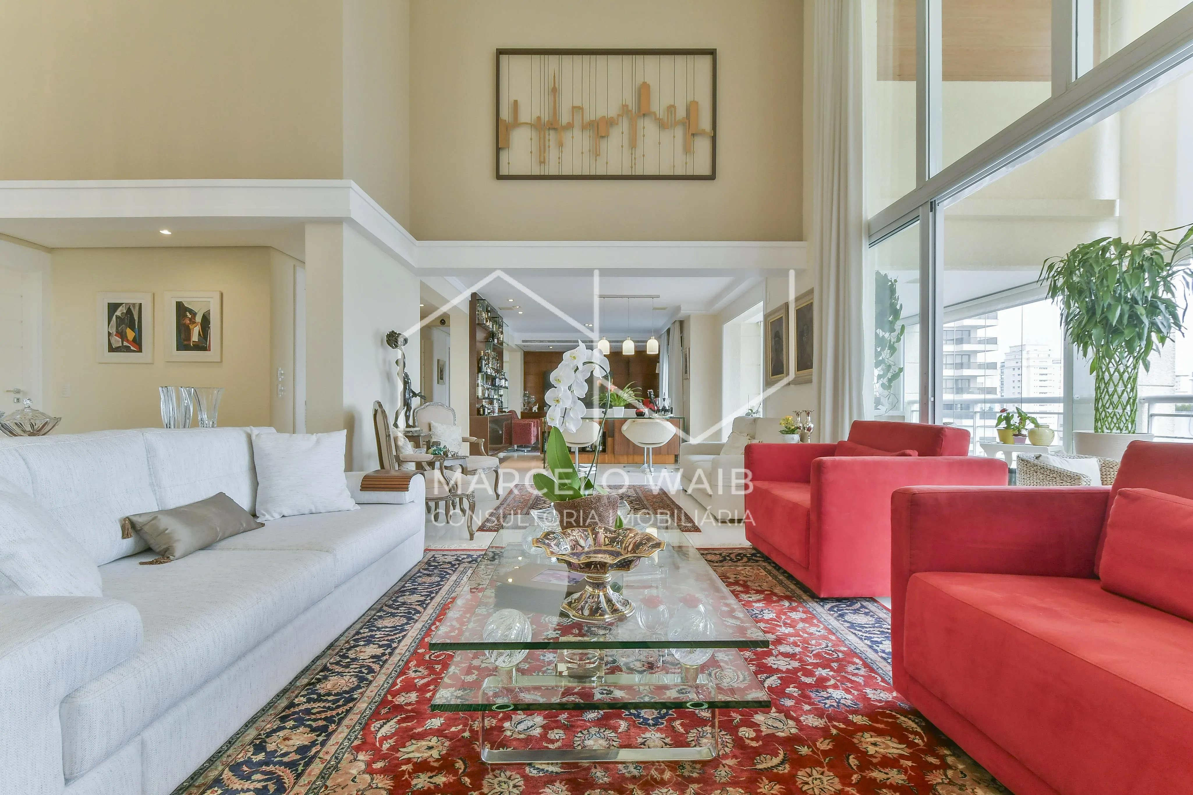 Apartamento com 2 suítes à venda em Moema Índios, São Paulo, por R$ 7.000.000