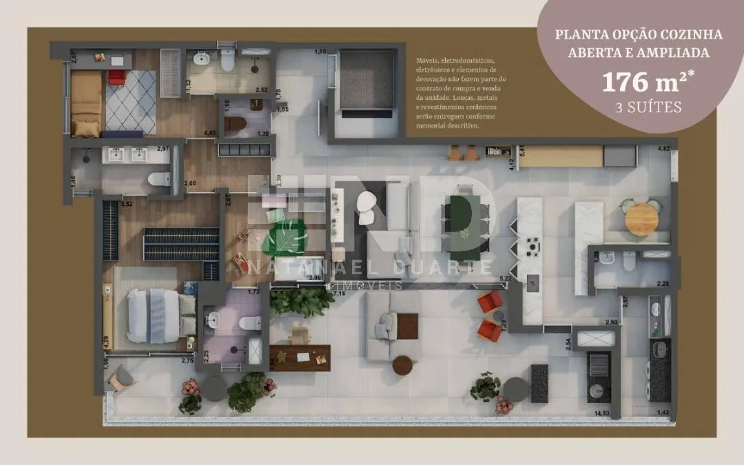 Apartamento com 3 suítes à venda em Pinheiros, São Paulo, por R$ 5.085.000 Imagem 3