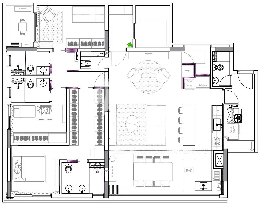 Apartamento com 3 suítes à venda em Indianópolis, São Paulo, por R$ 4.149.000 Imagem 24