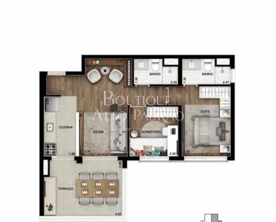 Apartamento com 1 suítes à venda em Indianópolis, São Paulo, por R$ 1.385.000 Imagem 11