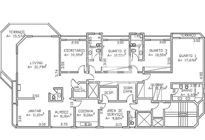 Apartamento com 3 suítes à venda em Itaim Bibi, São Paulo, por R$ 6.400.000 Imagem 2