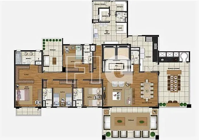 Apartamento com 3 suítes à venda em Moema, São Paulo, por R$ 9.000.000 Imagem 2