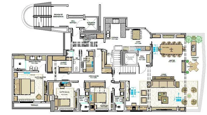 Cobertura com 4 suítes à venda em Vila Nova Conceição, São Paulo, por R$ 18.000.000 Imagem 2