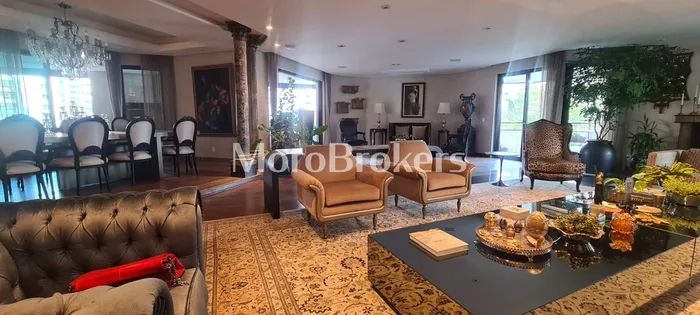 Apartamento com 4 suítes à venda em Moema Pássaros, São Paulo, por R$ 12.500.000