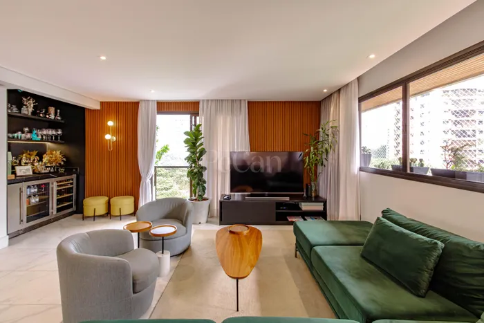 Apartamento com 2 suítes à venda em Moema Índios, São Paulo, por R$ 3.990.000