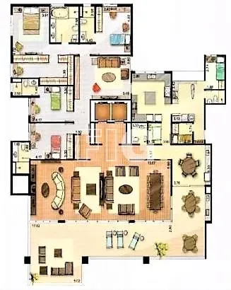 Apartamento com 4 suítes à venda em Campo Belo, São Paulo, por R$ 10.850.000 Imagem 2