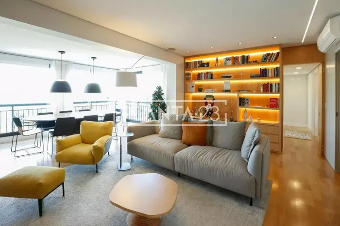 Apartamento com 3 suítes à venda em Vila Olímpia, São Paulo, por R$ 4.200.000