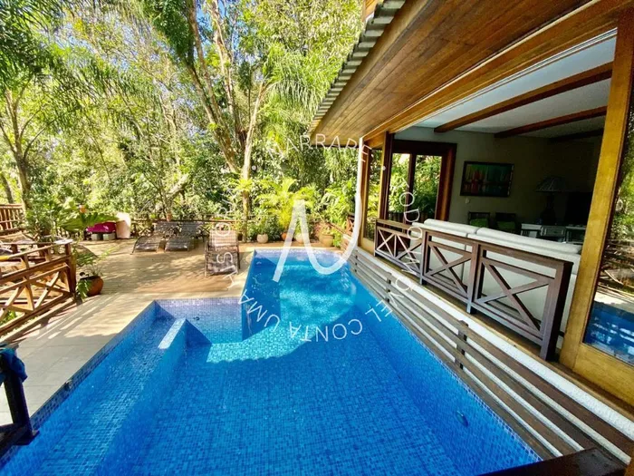 Casa de condomínio com 5 suítes à venda em Iporanga, Guarujá, por R$ 6.500.000