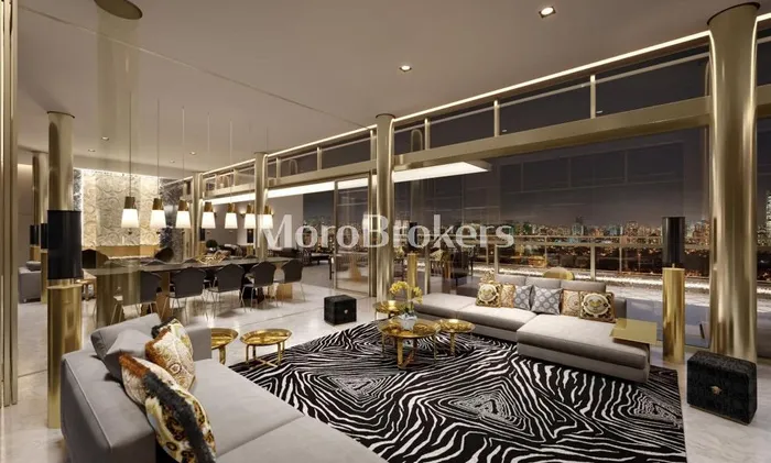 Apartamento com 3 suítes à venda em Moema Pássaros, São Paulo, por R$ 5.250.000