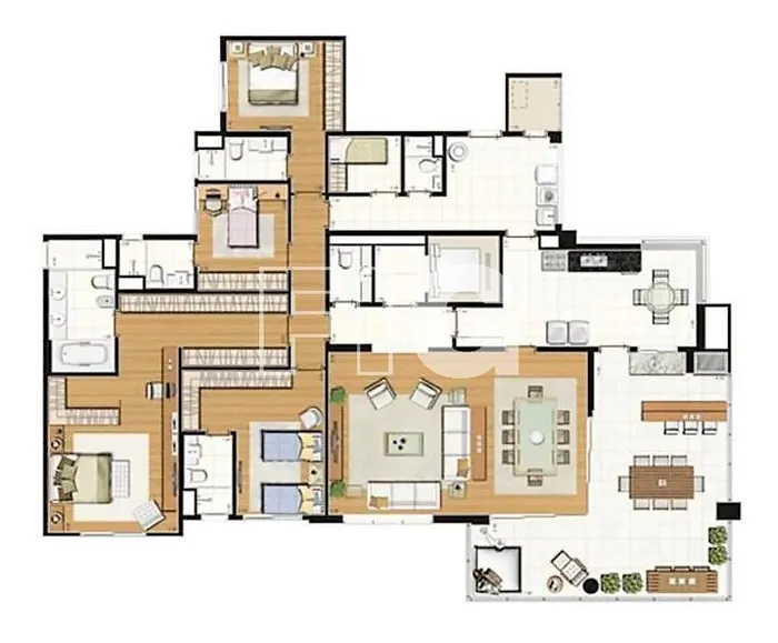Apartamento com 3 suítes à venda em Campo Belo, São Paulo, por R$ 3.600.000 Imagem 2