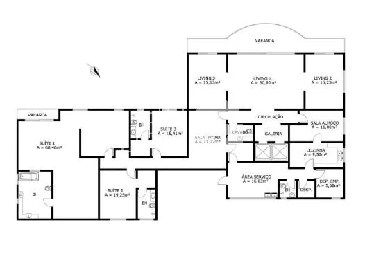 Apartamento com 3 suítes à venda em Moema Pássaros, São Paulo, por R$ 11.600.000 Imagem 2