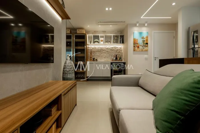 Apartamento com 1 suítes à venda em Moema, São Paulo, por R$ 1.530.000